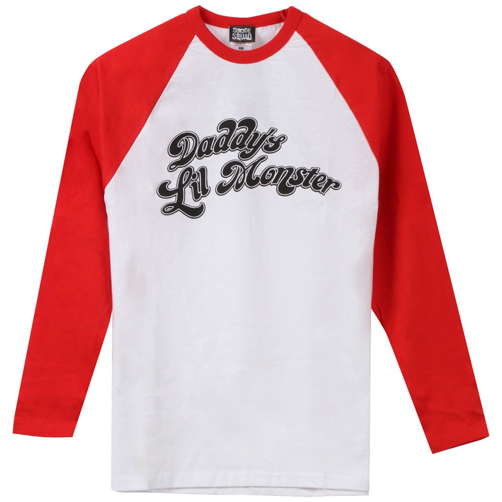 SUICIDE SQUAD スーサイドスクワッド (ジョーカー 生誕 80周年 ) - DADDYS LITTLE MONSTER ラグラン / 長袖 / Tシャツ / メンズ - PGS